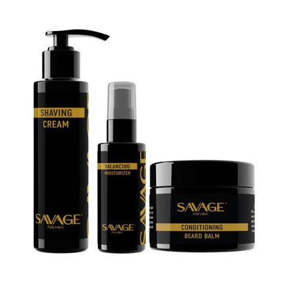 SAVAGE MEN SKINCARE MORNING SET